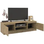 Top E Shop RTV120 ARTISAN TV stand/entertainment centre 2 shelves