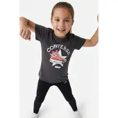 Converse Paita 'SNEAKER' tummanharmaa / vaaleanpunainen / musta / valkoinen