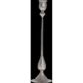 Lene Bjerre Ingrid Candlestick 7X7X33.5 Cm. Silver - Silver - 7X 33.5X 7CM