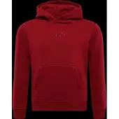 Puma Ess Small No.1 Logo Centered Hoodie Fl B - Red - 152