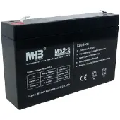 BlueWalker – PowerWalker MHB MS9-6, 6 V, 9 ah, 1 kpl, 5 vuosi/vuosia, Musta, Sealed Lead Acid (VRLA) (91010144)