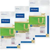 Virbac Veterinary HPM 1 Urology Struvite Dissolution Cat kissan kuivaruoka struviittikivien liuottamiseen, 3 kg