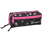 Hello Kitty Kuromi Kolmilokeroinen Penaali, Pinkki/Musta
