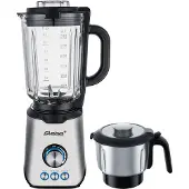 Steba MX 4 Plus cocktail and crushed ice blender, 1200 W, with glass jug and chopping attachment (281400)