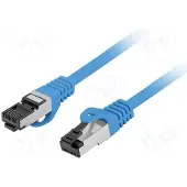 Lanberg PCF8-10CU-0300-B, 3 m, Cat8.1, S/FTP (S-STP), RJ-45, RJ-45, Sininen