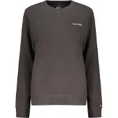 Tommy Hilfiger Collegepaita 'ESS' musta / valkoinen