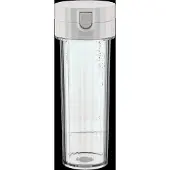 Alessi Container With Lid And Spout For Mdl17 W - White - D8.5CM