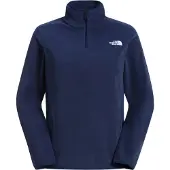 The North Face Women's Glacier Fleece 1/4 Zip Jacket Summit Navy Välikerrospuserot XS