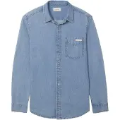 Calvin Klein Jeans Essential Classic 205 Lt Blue Sh - Blue - S