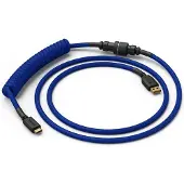 Glorious Coil Cable - Cobalt Blue