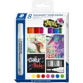 Staedtler 344 C8, Valikoidut värit, Bullet, 8 kpl