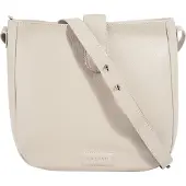 Bugatti Elsa Crossbody-laukku Nahka 30 cm Valkoinen
