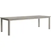Brafab Lomma XL ruokapöytä 100x260-380 cm Khaki