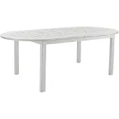 Brafab Lomma Elipse ruokapöytä Light grey