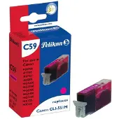 Pelikan C59 M, Magenta, Väriainepohjainen muste, 12 ml, 1 kpl, 795 sivua (1021430266)