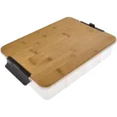 Farberware - Snacklebox Eväsrasia 11 lokeroa 30x40,5 cm Bambu