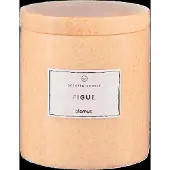 Blomus Scented Travertine Candle - 9 Cm, Ø 8 Cm - Frabli - Indian Tan - Beige - L 80CM