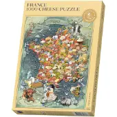 Water and Wines AB - Cheese Puzzle Palapeli Ranska 1000 palaa