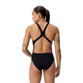 Speedo Female Placement Printed Powerback Uimapuku