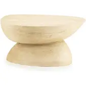 By-Boo Coffee table Cobble - natural 75x59x35 cm