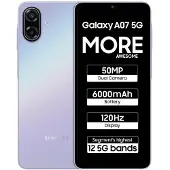 Samsung Galaxy A07 5G Dual SIM 64GB (4GB RAM) A076B/DS - Vaaleanvioletti