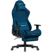 Huzaro Pelituoli Force 5.7 blue jalkatuella, sininen, PU-nahka