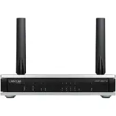 Lancom Systems – LANCOM 1800EF-4G (EU), Musta, Hopea, Kensington, 1 tuuletin(ta), Ulkoinen, SMA, 2 dBi (62164)