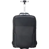 Delsey Parvis Plus 2-pyöräinen Käsimatkatavara 51 cm Kannettavan tietokoneen taskun syvyys Musta