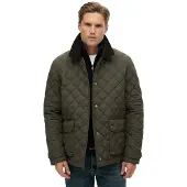 Superdry for man. M5012270A Quilted Estate Coach Jacket green (XL), Casual, Recycled Polister, Sustainable