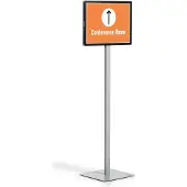 Durable Info Stand Basic -A3-lattiateline, antrasiitti
