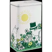 Muurla Mumin-Kaffedåse I Haven - White - 12X8X20CM