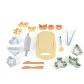Dantoy Pastel Play Dough Set - Multi/patterned - ONE SIZE