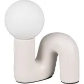 Reality Leuchten Pöytävalaisin Quinn, Alumiini/harmaa/sinkki, Olohuone/ruokailutila, Keraaminen, Nuorisotyylinen