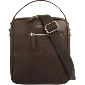 Mano Don Pietro Käsilaukku Nahka 25 cm Ruskea