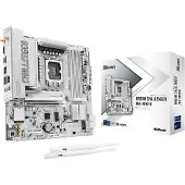 Asrock Challenger B860M WiFi 7 valkoinen LGA1851 mATX -emolevy