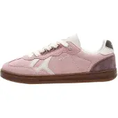 Pepe Jeans for woman. PLS000019 Ball Colors Leather Sneakers pink (38), Flat, Laces, Casual