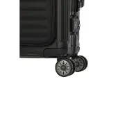 Travelite Next 4-pyöräinen Käsimatkatavara 55 cm Kannettavan tietokoneen taskun syvyys Harmaa