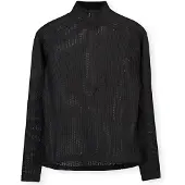 Houdini W's Pace Flow Half Zip True Black - XL