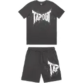 TAPOUT Juoksupuku 'Dunlab' antrasiitti / valkoinen