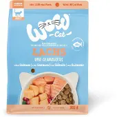 Kärkkäinen Wow cat lohi 325g adult kissan kuivaruoka