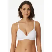 Schiesser Padded Bra - White - 75 C