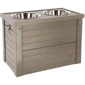 Kerbl ecoFLEX -ruokabaari 2 x 1,2 l, P 54 x L 30 x K 39,5 cm koira