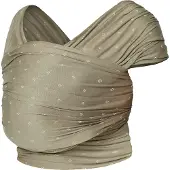 Ergobaby Aura Sustainable Knit -kantoliina, Soft Olive Diamonds