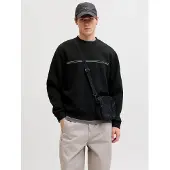 Jack & Jones Collegepaita 'Fusion' ruskea / musta