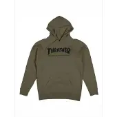 Thrasher Collegepaita 'SKATE MAG' vihreä