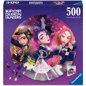 Ravensburger Palapeli 500 palaa K-Pop Demon Hunters Circle