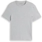 Tom Tailor Slim Fit Rib T-Shirt - Grey - XL