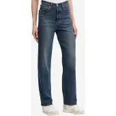 Levi's Farkut 'Ribcage Straight Ankle' tummansininen