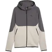 Puma Tech Slim Elevated Kokovetoketjullinen Collegepaita