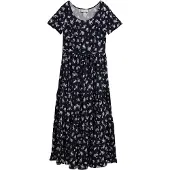 Bonprix Mekko tummansininen / monivärinen